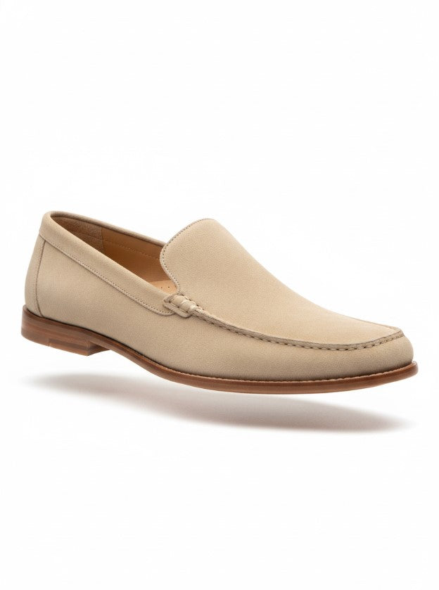 Men's Suede Loafers – Slip-On Business Shoes Cushioned Insole