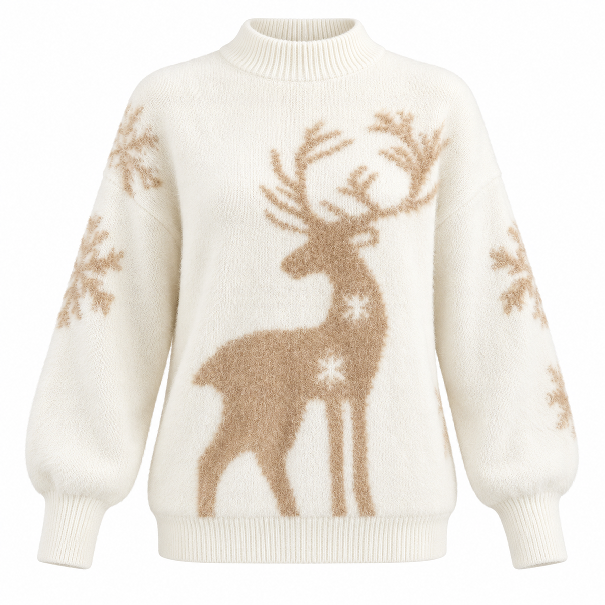 Off White high neck reindeer jumper - image 11 product-only
