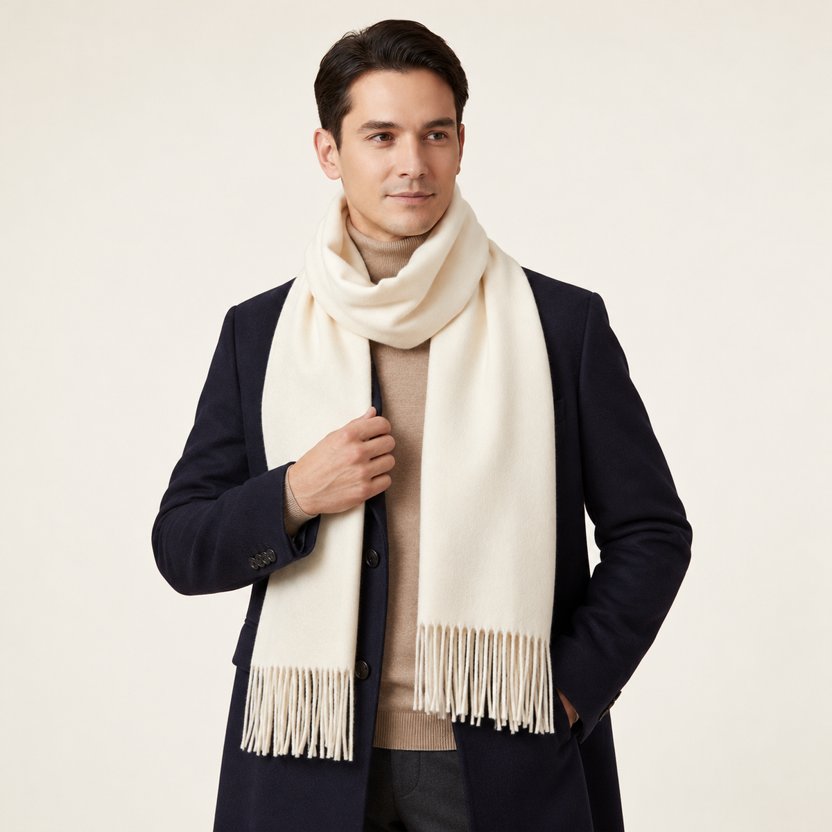 White on model - styling