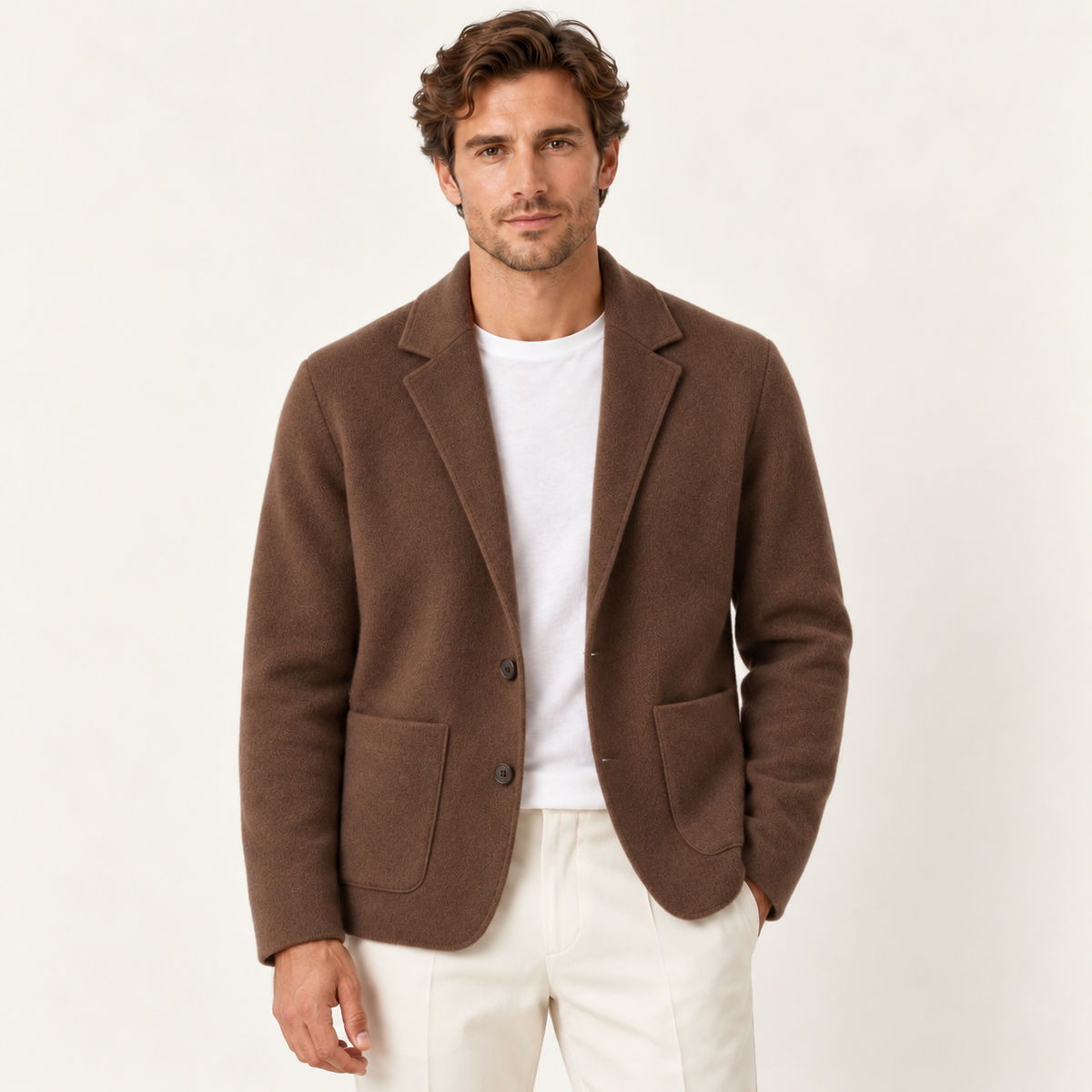 Brown front