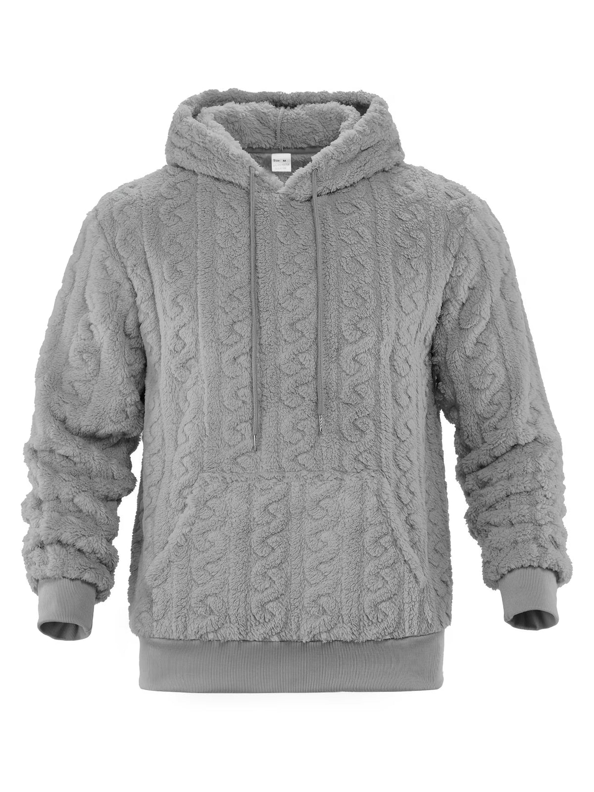 Men's Zip Up Knit - Striped Hooded Jumper Full Zip Regular Fit