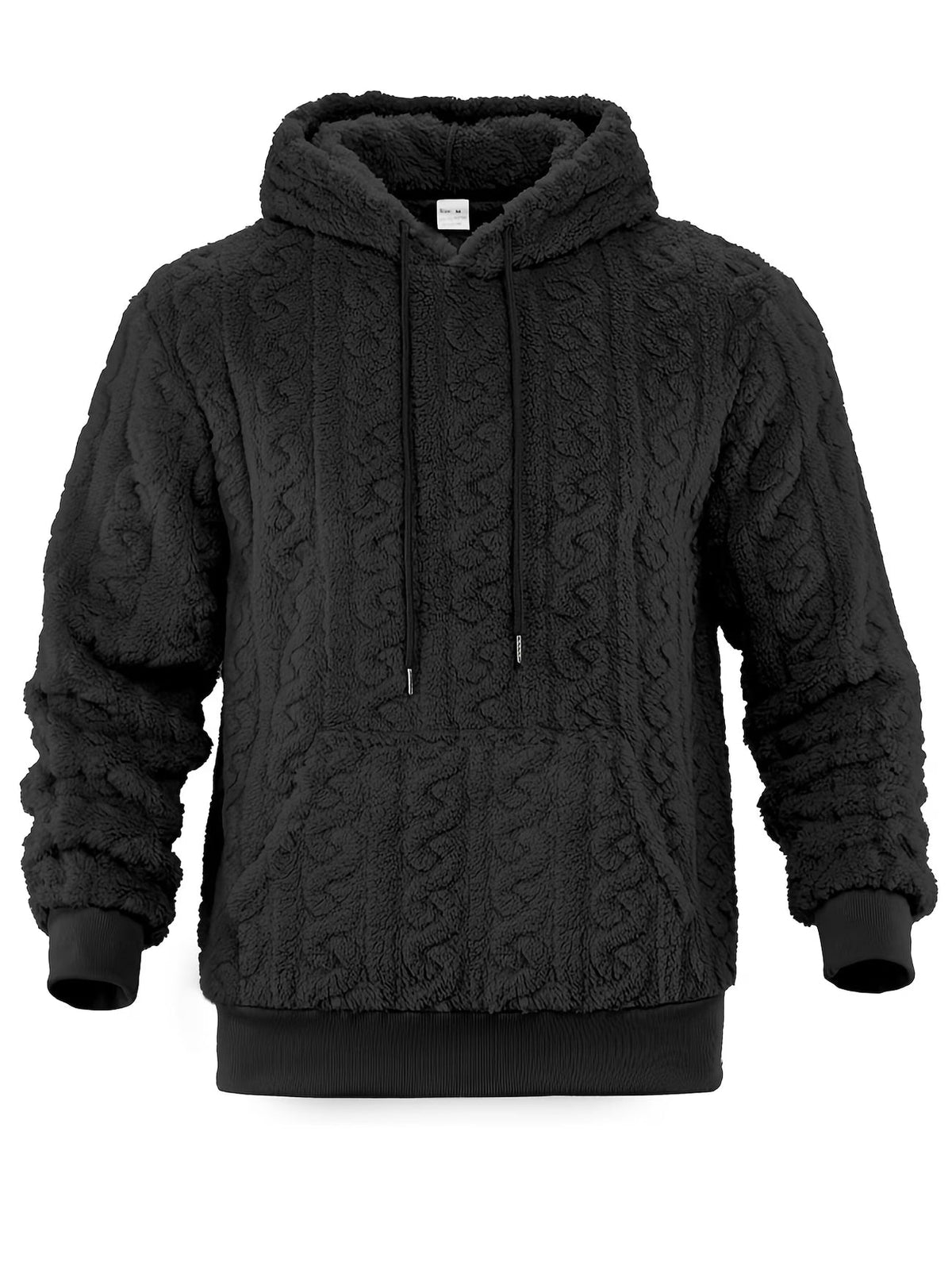 Men's Zip Up Knit - Striped Hooded Jumper Full Zip Regular Fit