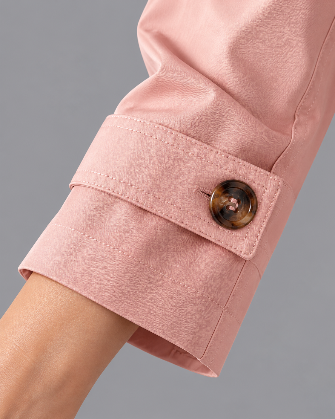 Women's Trench Coat - Lightweight Smart Casual Easy Care Jacket