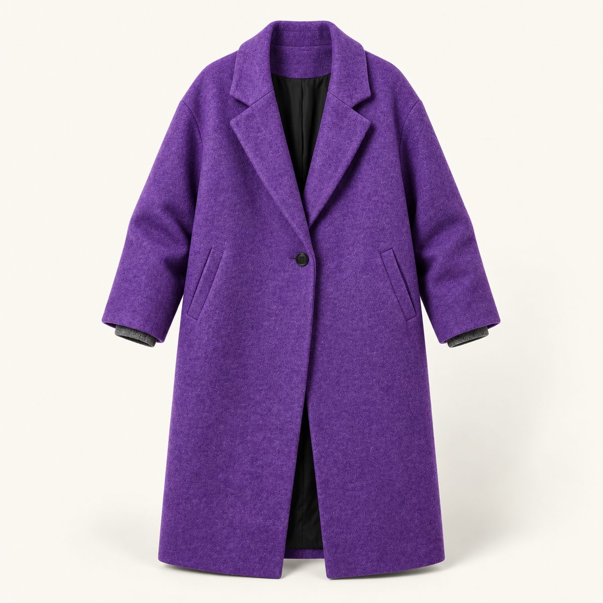 Purple coat – product only