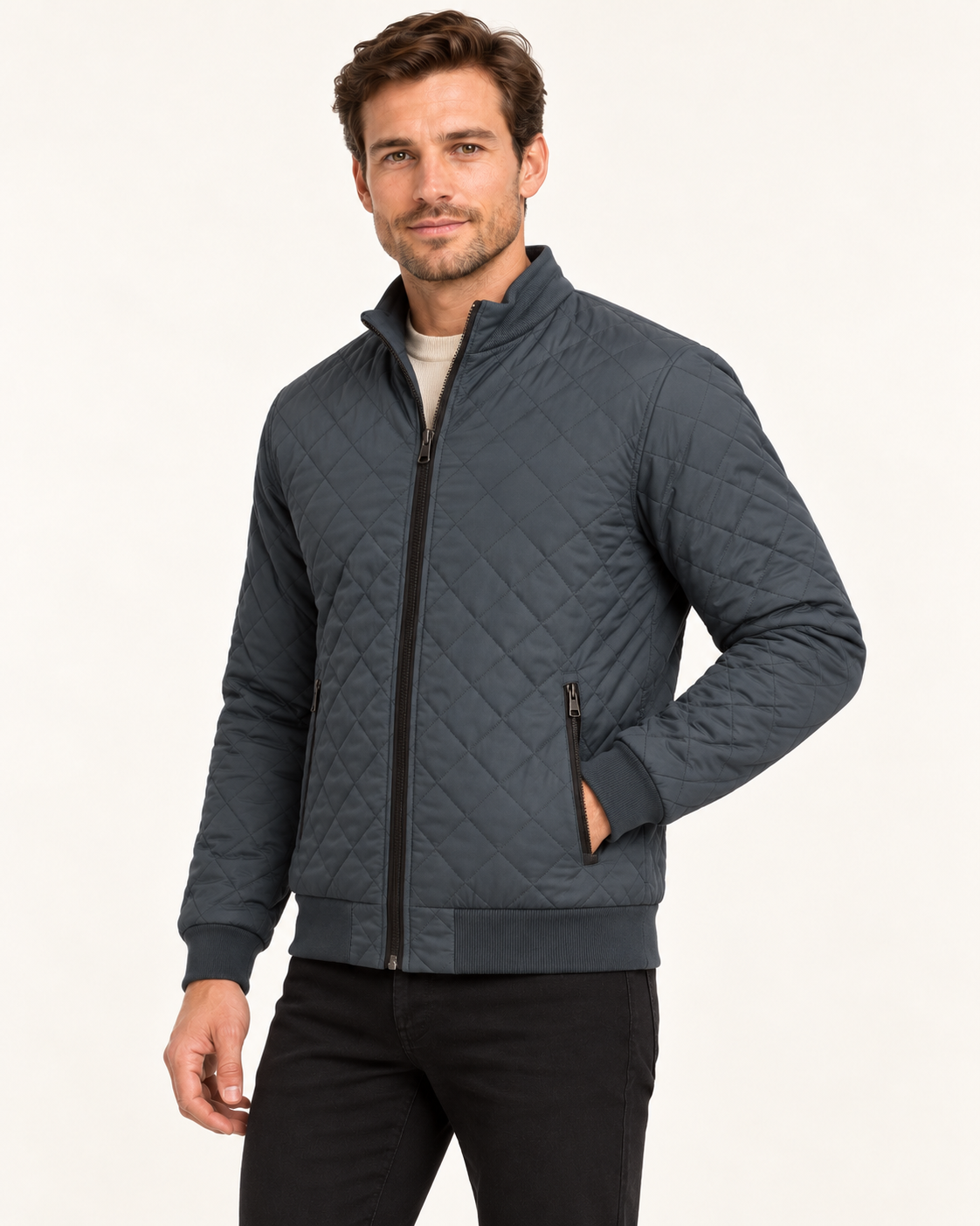 Dark Grey – three-quarter