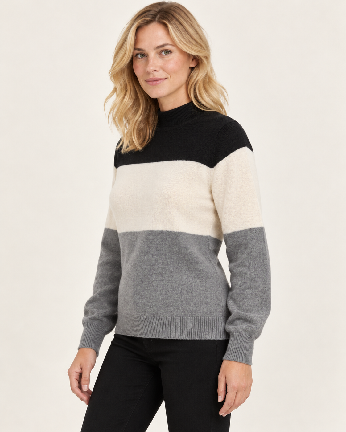 Black Grey – three-quarter