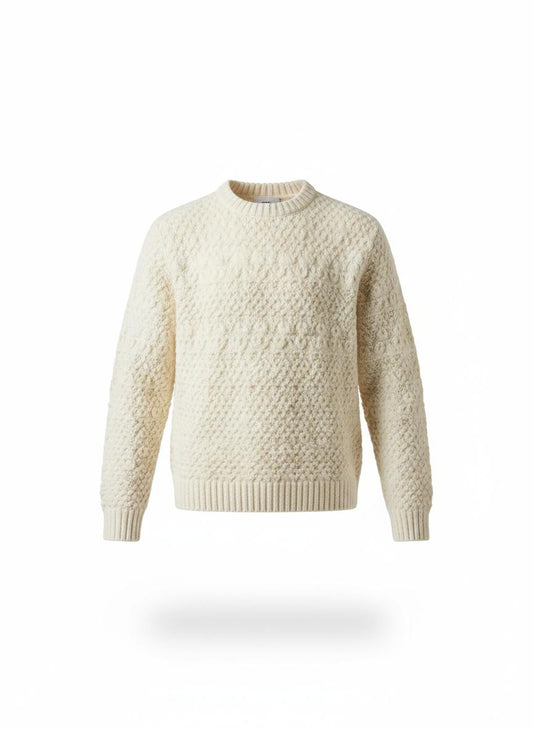 Textured Knit Sweater