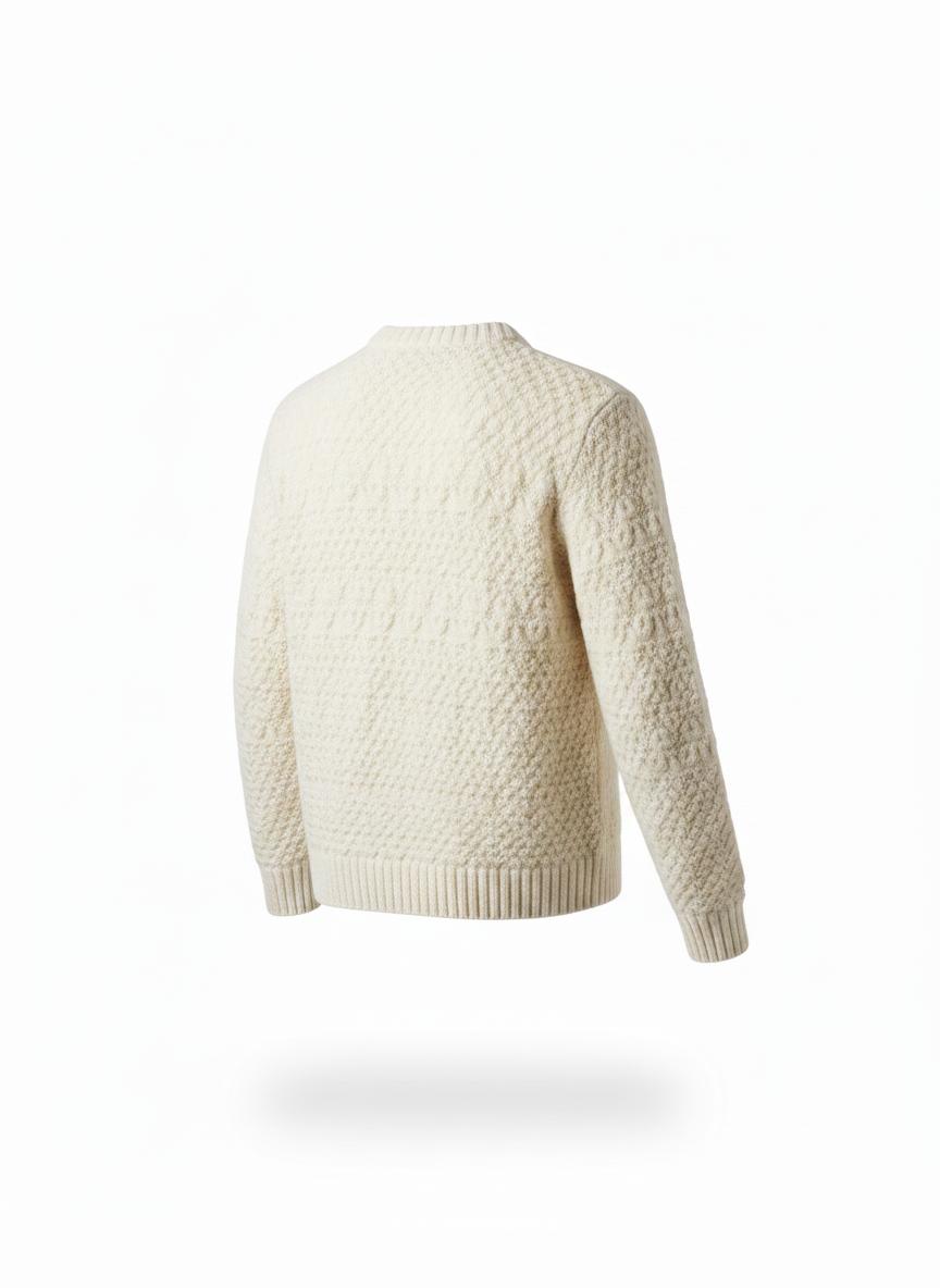Textured Knit Sweater